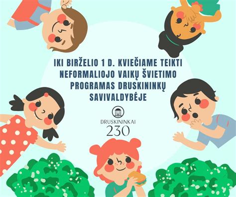 vaikų neformaliojo švietimo veikla