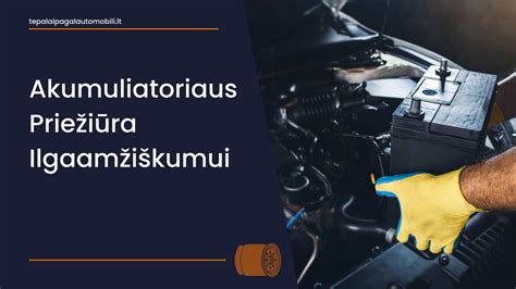 Keturračio akumuliatoriaus pasirinkimo vadovas