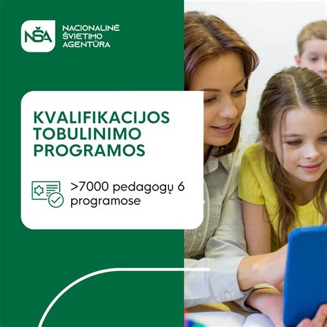 Nacionalinių kvalifikacijos tobulinimo programų įvairovė