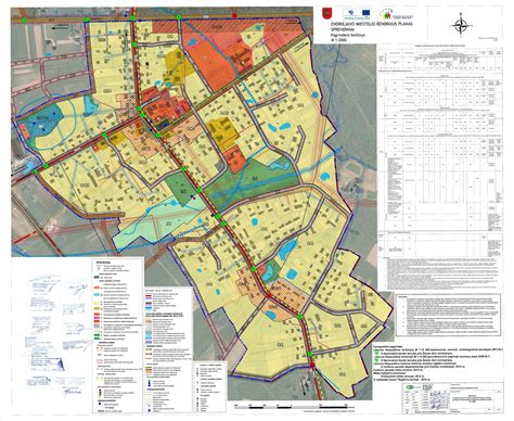 Jusevičių kaimo žemėlapis su kiaulių komplekso vieta, gyvenamosiomis zonomis ir mokyklomis