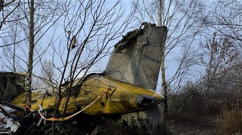 lėktuvo katastrofos vietos iliustracija