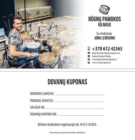 Pažengusiųjų būgnų pamokos