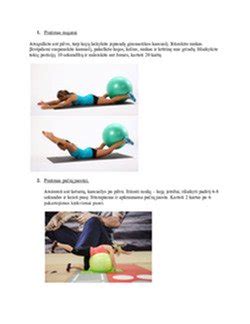 Apšilimo pratimai su gimnastikos kamuoliu