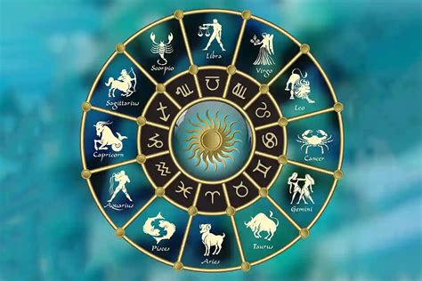 Zodiako ženklų ratas su vaikų iliustracijomis