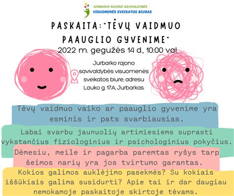 Paauglio ir tėvų pasitikėjimo iliustracija