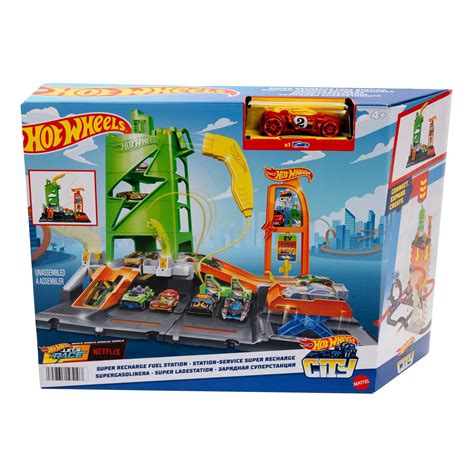 „Hot Wheels Miesto“ žemėlapis ir jungiamosios trasos