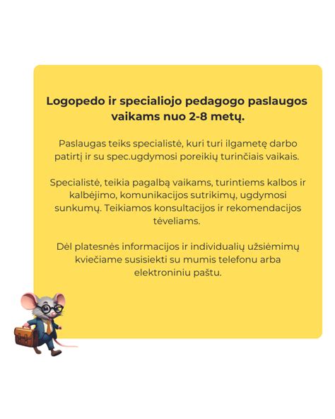 Specialiojo pedagogo konsultacija su tėvais