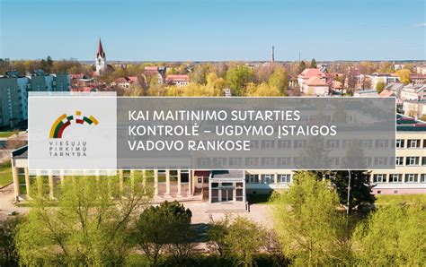 Ugdymo įstaigos tvarka