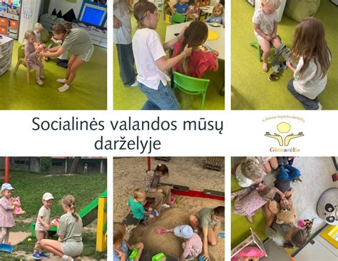 Auklėtojo padėjėjas darželyje bendrauja su vaikais