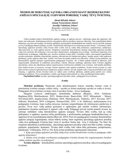 Šeima su vaiku, turinčiu specialiųjų poreikių