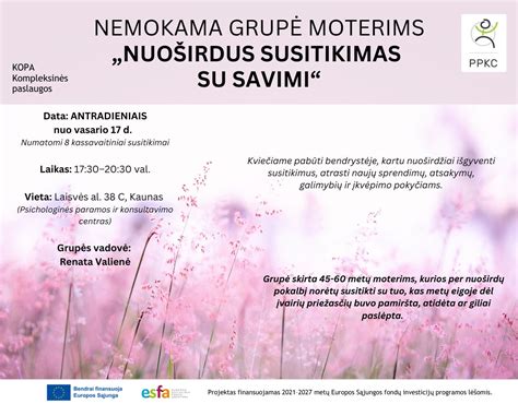 Moterų paramos grupės susitikimas