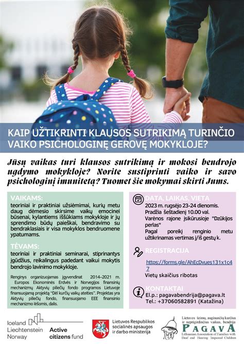 Tėvai, auginantys vaikus su sutrikimais, ir emocinė parama