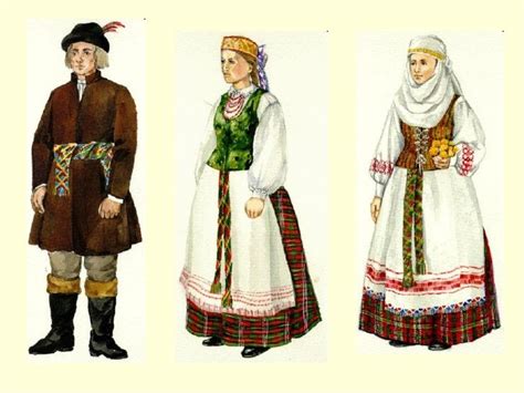 Lietuvių tautiniai kostiumai ir papuošalai