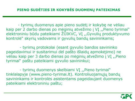 Pieno mišinuko sudėties komponentai