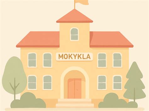 mokyklų ir darželių tinklo schema