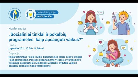 Socialinių tinklų pavojai jaunimui ir vaikų verbavimas