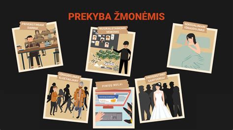 Prekybos žmonėmis verbavimo ir viliojimo schemos