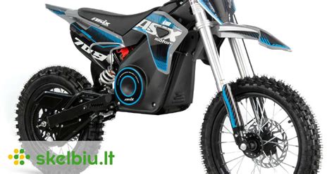 Elektrinis krosinis motociklas vaikams