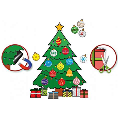 Kalėdų eglutė su žaisliukais