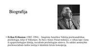 Erikas Eriksonas ir jo psichosocialinės raidos teorija