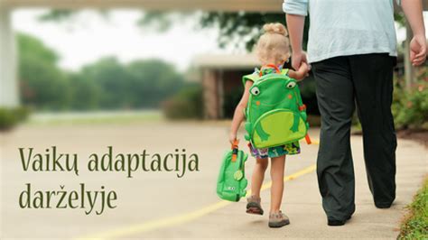 Vaikų adaptacijos darželyje etapai