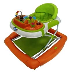 Inter Baby Safe vaikštynės dizainas ir interaktyvūs elementai