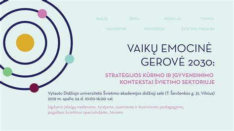 Vaikų emocinė gerovė ir bendravimas