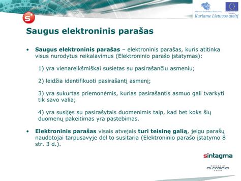 Simbolinis paveikslėlis: saugus elektroninis parašas