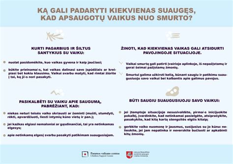 smurto prieš vaikus prevencija ir pagalba