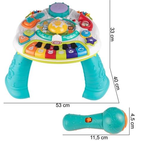 Chicco lavinamasis staliukas su skirtingomis žaidimo funkcijomis