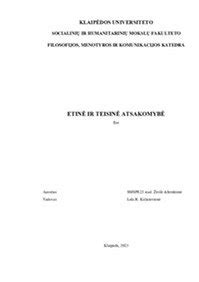 Aborto teisinė ir etinė panorama