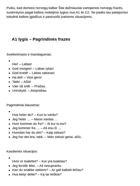 Infografika: Pagrindinės frazės kelionėms ispanų kalba