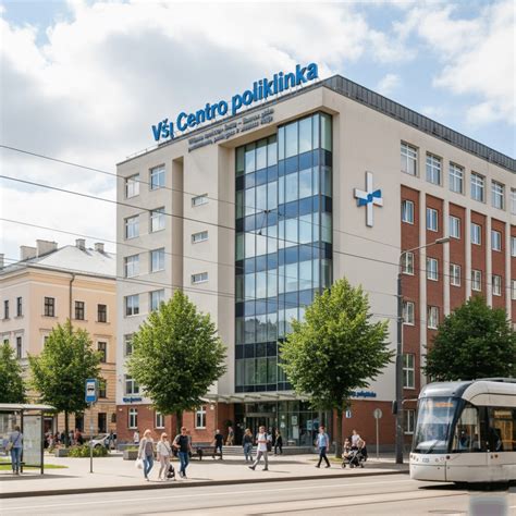 VšĮ CENTRO POLIKLINIKA (Vilnius) pastatas