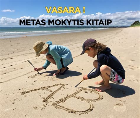 Vaikai linksmai leidžiantys laiką vasaros stovykloje