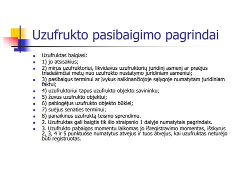 Uzufrukto schema