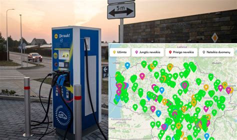 Elektromobilio įkrovimo stotelė kaip tvarumo simbolis