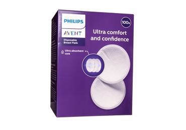 Philips Avent krūtų įklotų pakuotė ir atskiri įklotai