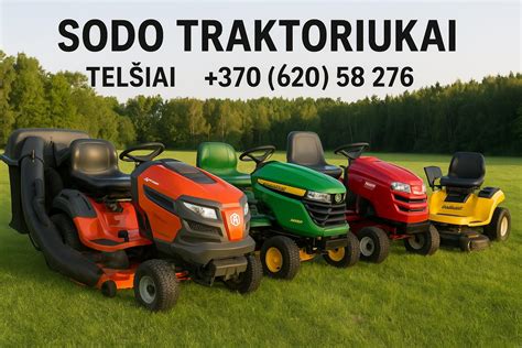 Įvairi sodo technika
