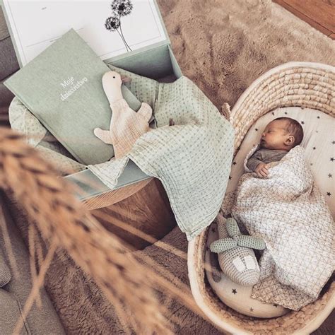 Kūdikio lopšys su muslinine patalyne