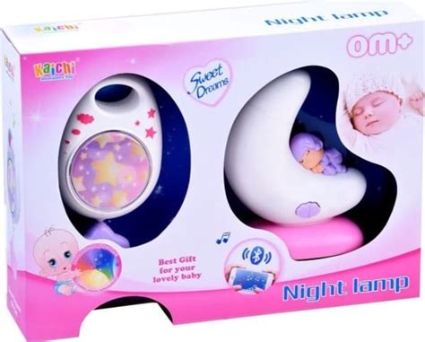 vaikas su naktine lempute