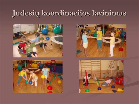 vaikų rankų ir akių koordinacijos lavinimas per žaidimą