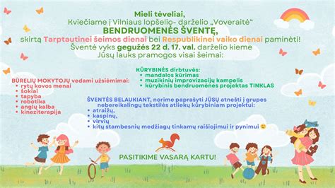 Šeimos kartu švenčia darželio išleistuves