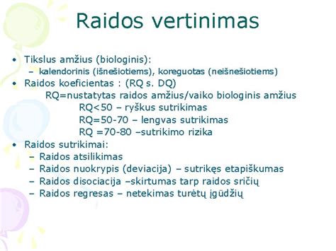 Vaiko smegenų raida ir mokymosi sutrikimai