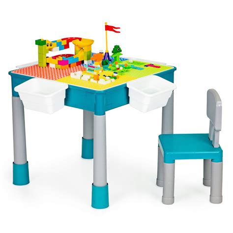 Vaikiškas LEGO stalas