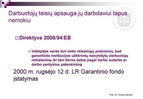 darbuotojų teisių apsauga per reorganizavimą