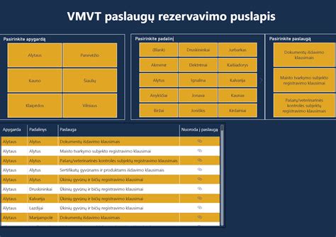 VMVT vertinimo sistema