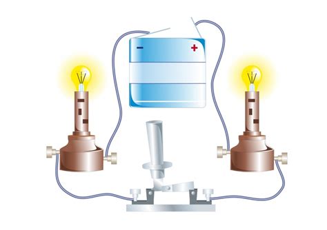 Elektronikos konstruktorius su elektros grandine