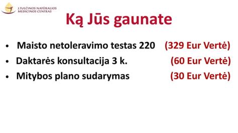 Schema, iliustruojanti maisto netoleravimo testo PRIME TEST rezultatų interpretaciją