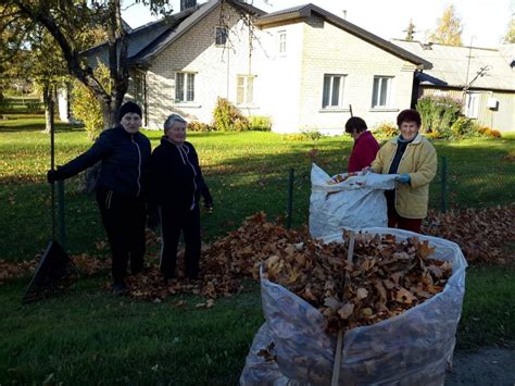 bendruomenės dalyvavimas aplinkos tvarkymo talkoje