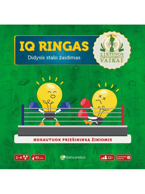 „IQ ringas 3“ žaidimo elementai